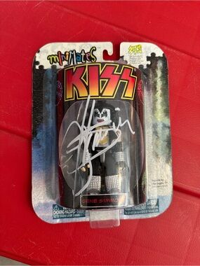Kiss Gene Simmons MiniMates Figure - Black & Silver